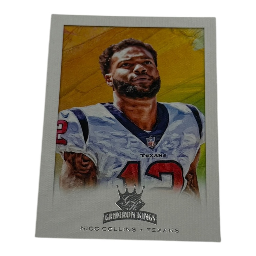 2021‎ Panini Chronicles Donruss Gridiron Kings Nico Collins RC GK-32 Texans